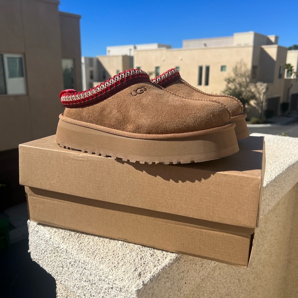 Ugg Tasman platform chestnut